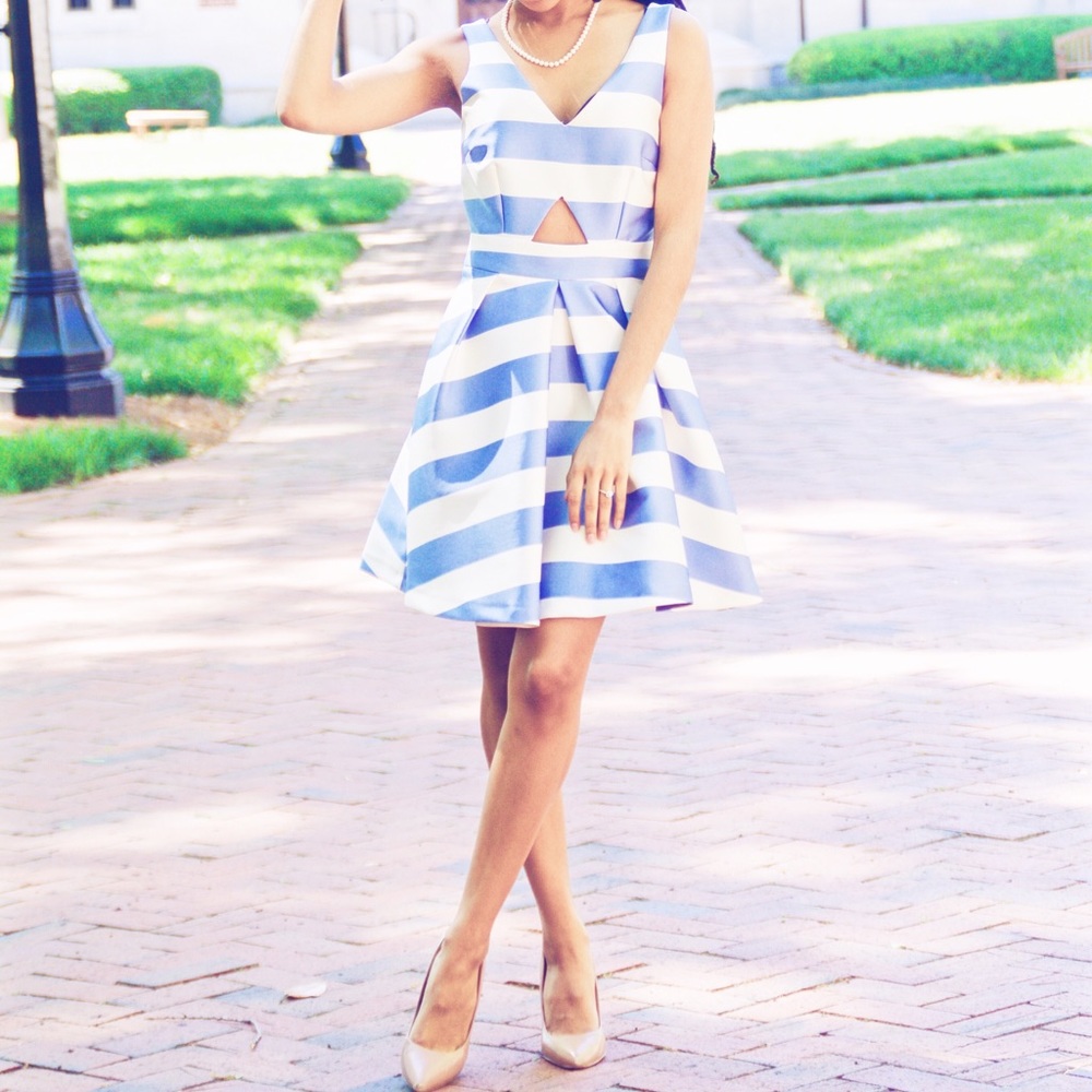 Stripped Topshop Dress